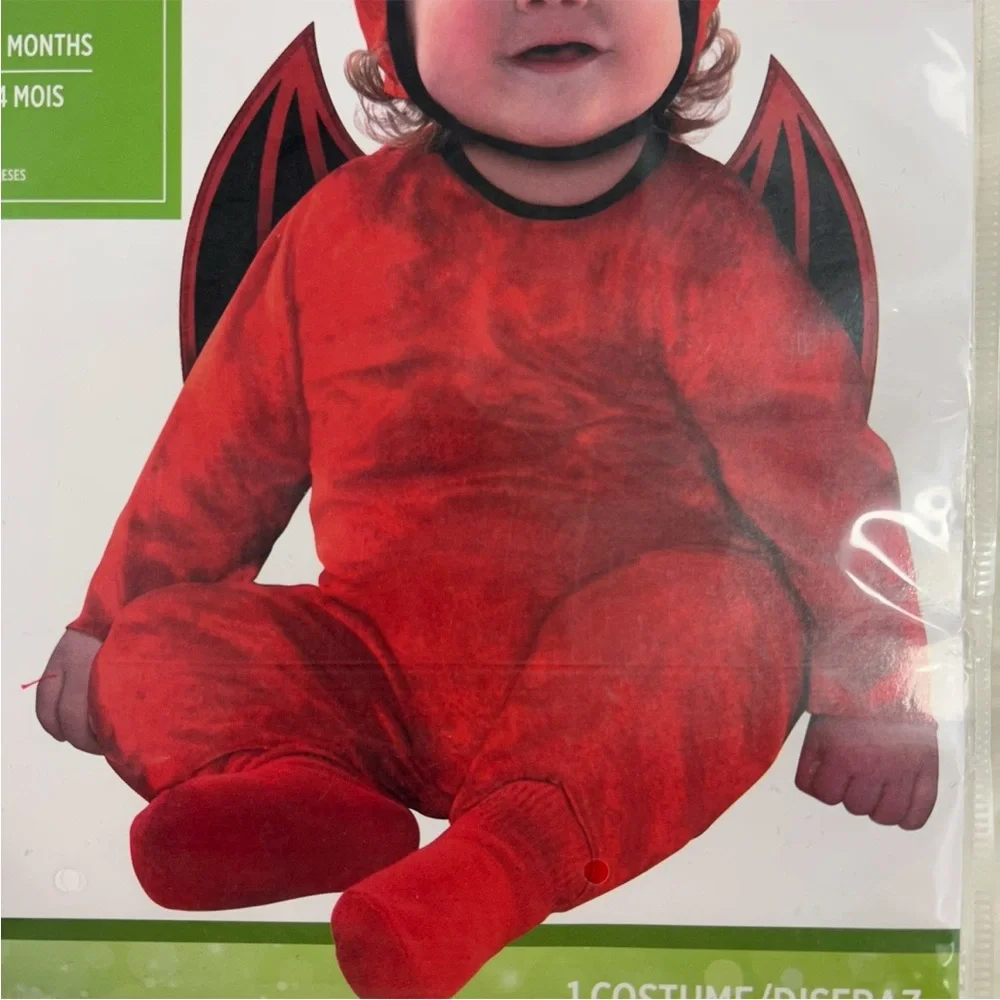 Cute as a Devil Red Kids Costume NEW infant 18-24 months